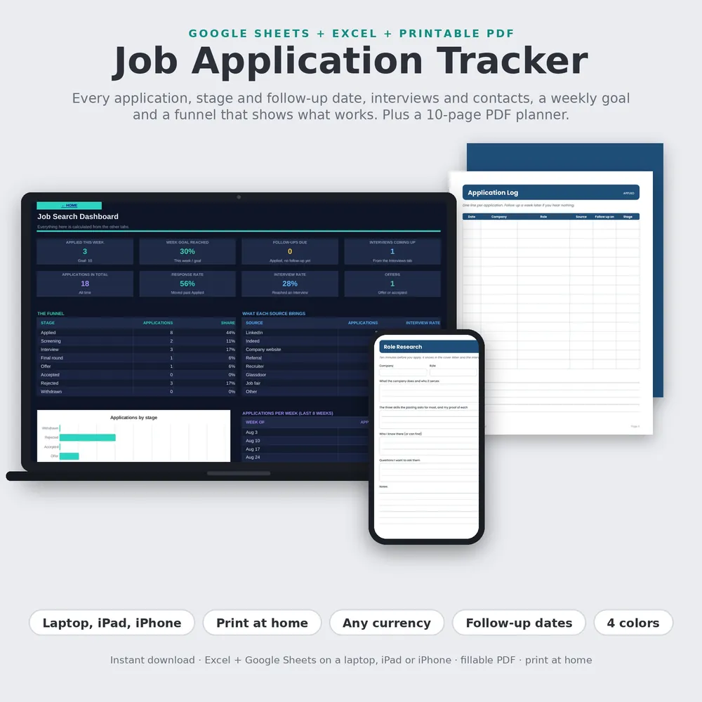 Job Application Tracker preview